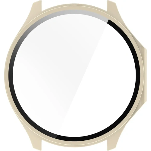 Kup Etui ze szkłem do zegarka Bizon Case+Glass Watch do OnePlus Watch 3 / Oppo Watch X2 beżowe - BIZ8871 - {ean13} - Sklep Home Screen
