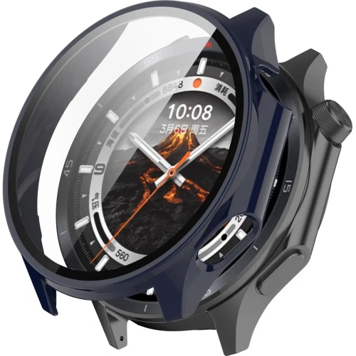 Kup Bizon Case+Üveg Óra OnePlus Watch 3 / Oppo Watch X2 kék - BIZ8872 - {ean13} - Sklep Home Screen