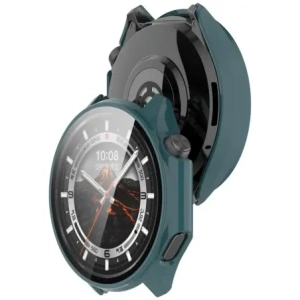 Kup Etui ze szkłem do zegarka Bizon Case+Glass Watch do OnePlus Watch 3 / Oppo Watch X2 zielone - BIZ8873 - {ean13} - Sklep Home Screen