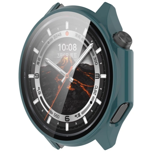Kup Etui ze szkłem do zegarka Bizon Case+Glass Watch do OnePlus Watch 3 / Oppo Watch X2 zielone - BIZ8873 - {ean13} - Sklep Home Screen