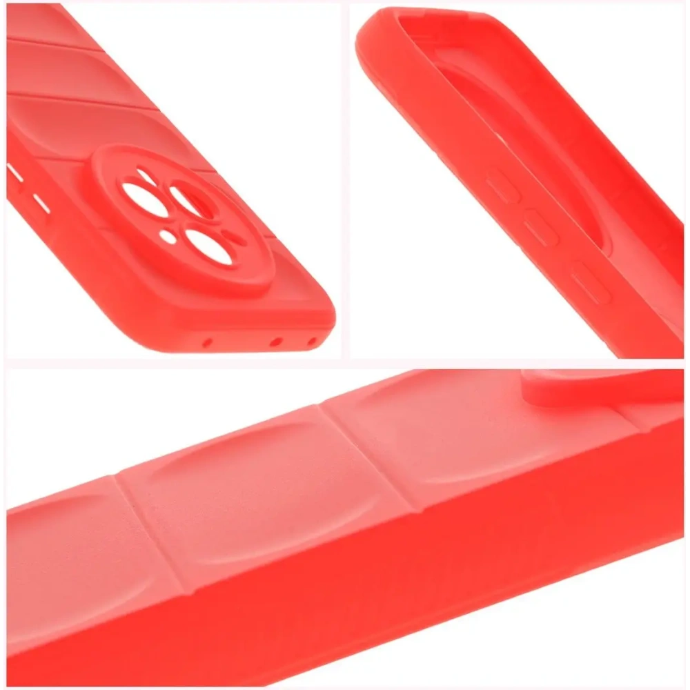 Pancerne etui Bizon Case Tur do Realme 14 Pro Plus 5G czerwone