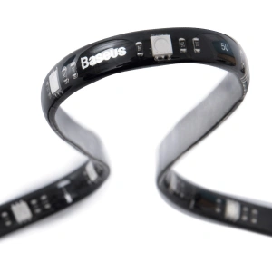 Kup Bandă LED autocolantă Baseus GAMO cu telecomandă, RGB, 5W, 1,5m - BSU1495 - {ean13} - Sklep Home Screen