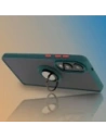 Kup Bizon Case Hybrid Ring Samsung Galaxy S25 Edge fumuriu cu un cadru verde închis - BIZ8877 - {ean13} - Sklep Home Screen