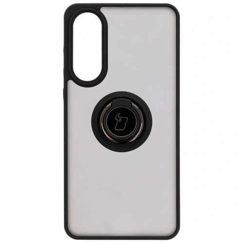 Buy Bizon Case Hybrid Ring Samsung Galaxy S25 Edge smoky with a black frame - BIZ8878 - {ean13} - Home Screen Store Europe