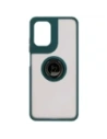 Buy Bizon Case Hybrid Ring Motorola Moto G05 / E15 smoky with a dark green frame - BIZ8881 - {ean13} - Home Screen Store Europe