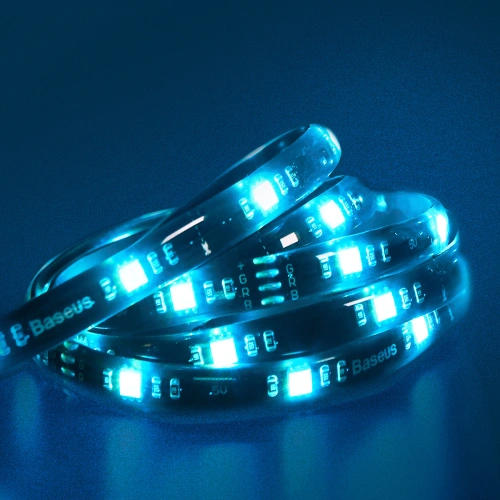 Kup Bandă LED autocolantă Baseus GAMO cu telecomandă, RGB, 5W, 1,5m - BSU1495 - {ean13} - Sklep Home Screen