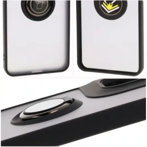 Buy Bizon Case Hybrid Ring Motorola Moto G05 / E15 smoky with a black frame - BIZ8882 - {ean13} - Home Screen Store Europe