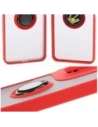 Kup Bizon Case Hybrid Ring Motorola Moto G05 / E15 fumuriu cu un cadru roșu - BIZ8883 - {ean13} - Sklep Home Screen