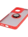 Kup Bizon Case Hybrid Ring Motorola Moto G05 / E15 fumuriu cu un cadru roșu - BIZ8883 - {ean13} - Sklep Home Screen