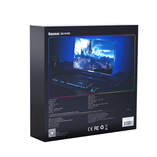 Kup Baseus Selbstklebender LED-Streifen GAMO mit Fernbedienung, RGB, 5W, 1,5m - BSU1495 - {ean13} - Sklep Home Screen