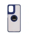 Kup Bizon Case Hybrid Ring Motorola Moto G05 / E15 füstös sötétkék kerettel - BIZ8884 - {ean13} - Sklep Home Screen