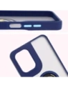 Kup Bizon Case Hybrid Ring Motorola Moto G05 / E15 fumuriu cu un cadru de culoare albastră închisă - BIZ8884 - {ean13} - Sklep Home Screen