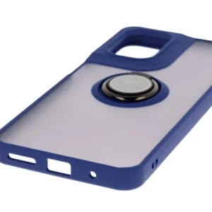 Buy Bizon Case Hybrid Ring Motorola Moto G05 / E15 smoky with a dark blue frame - BIZ8884 - {ean13} - Home Screen Store Europe