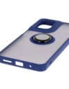 Kup Bizon Case Hybrid Ring Motorola Moto G05 / E15 fumuriu cu un cadru de culoare albastră închisă - BIZ8884 - {ean13} - Sklep Home Screen