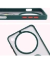 Buy Bizon Case Hybrid Ring Oppo Find X8 Pro smoky with a dark green frame - BIZ8885 - {ean13} - Home Screen Store Europe