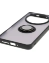 Buy Bizon Case Hybrid Ring Oppo Find X8 Pro smoky with a black frame - BIZ8886 - {ean13} - Home Screen Store Europe