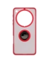 Buy Bizon Case Hybrid Ring Oppo Find X8 Pro smoky with a red frame - BIZ8887 - {ean13} - Home Screen Store Europe