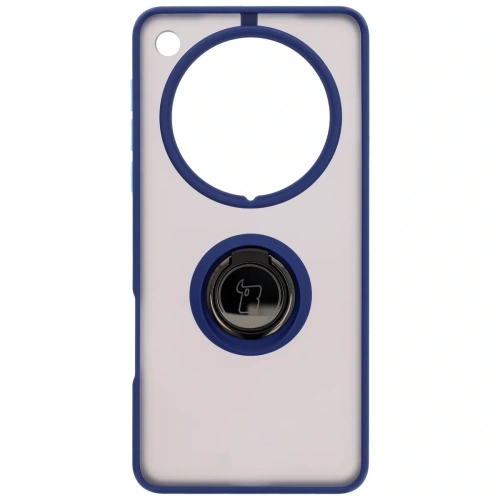 Kup Bizon Case Hybrid Ring Oppo Find X8 Pro füstös, sötétkék kerettel - BIZ8888 - {ean13} - Sklep Home Screen