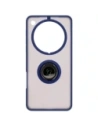 Buy Bizon Case Hybrid Ring Oppo Find X8 Pro smoky with a dark blue frame - BIZ8888 - {ean13} - Home Screen Store Europe