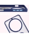 Kup Bizon Case Hybrid Ring Oppo Find X8 Pro füstös, sötétkék kerettel - BIZ8888 - {ean13} - Sklep Home Screen