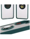 Buy Bizon Case Hybrid Ring Xiaomi Poco X7 Pro smoky with a dark green frame - BIZ8889 - {ean13} - Home Screen Store Europe