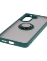 Buy Bizon Case Hybrid Ring Xiaomi Poco X7 Pro smoky with a dark green frame - BIZ8889 - {ean13} - Home Screen Store Europe