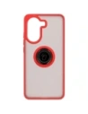 Kup Bizon Case Hybrid Gyűrű Xiaomi Poco X7 Pro füstös piros kerettel - BIZ8890 - {ean13} - Sklep Home Screen