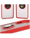 Kup Bizon Case Hybrid Gyűrű Xiaomi Poco X7 Pro füstös piros kerettel - BIZ8890 - {ean13} - Sklep Home Screen