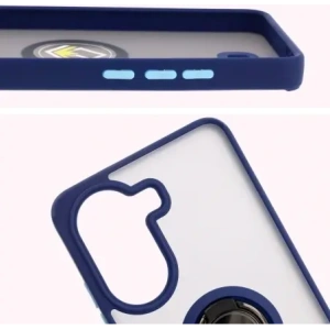 Kup Bizon Case Hybrid Ring Xiaomi Poco X7 Pro kouřový s tmavě modrým rámem - BIZ8891 - {ean13} - Sklep Home Screen