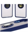 Kup Etui z uchwytem na palec Bizon Case Hybrid Ring do Xiaomi Poco X7 Pro przydymione z granatową ramką - BIZ8891 - {ean13} - Sklep Home Screen