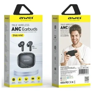 Kup AWEI Bluetooth 5.3 TA6 ANC bezdrátová sluchátka + dokovací stanice černá - AWEI245 - {ean13} - Sklep Home Screen