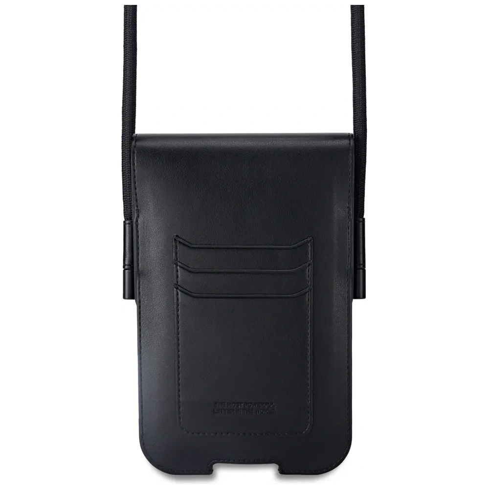 Torebka BMW Phone Pouch Blue Stripes czarny