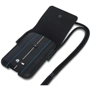 Kup Torebka BMW Phone Pouch Blue Stripes czarny - BMW813 - {ean13} - Sklep Home Screen