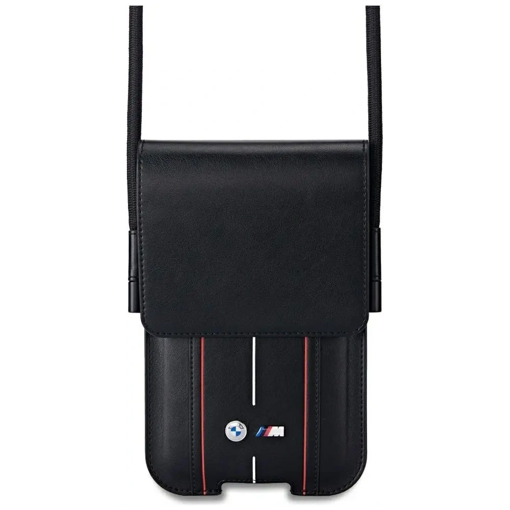 Torebka BMW Phone Pouch Red Stripes czarny
