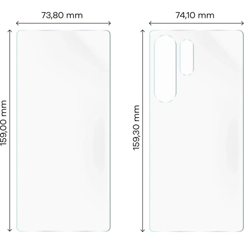 Kup Folia hydrożelowa na tył i przód Bizon Glass Hydrogel Pack do Samsung Galaxy S25 Ultra - BIZ8895 - {ean13} - Sklep Home Screen