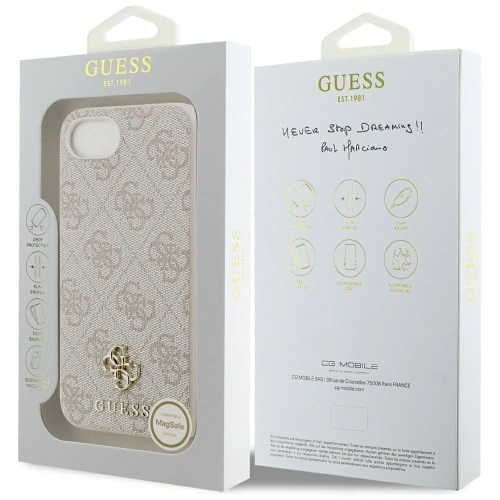 Kup Guess 4G Kicsi 4G és Klasszikus MagSafe Apple iPhone 16e rózsaszín - GUE4500 - {ean13} - Sklep Home Screen
