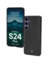 Etui Bizon Case Łupka do Samsung Galaxy S24+ Plus czarne