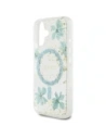 Buy Guess Resin Flowers Glitter MagSafe Apple iPhone 16 turquoise - GUE4501 - {ean13} - Home Screen Store Europe