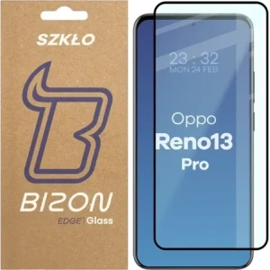 Kup Szkło hartowane Bizon Glass Edge 3D do Oppo Reno13 Pro czarna ramka - BIZ8899 - {ean13} - Sklep Home Screen