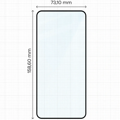 Buy Bizon Glass Edge 3D Oppo Reno13 Pro black frame - BIZ8899 - {ean13} - Home Screen Store Europe