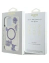 Kup Guess Gyanta Virágok MagSafe Apple iPhone 16 Pro Max lila - GUE4503 - {ean13} - Sklep Home Screen