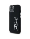 Kup Etui Karl Lagerfeld Silicone Metal Script Logo do Apple iPhone 15 czarny - KLD21999 - {ean13} - Sklep Home Screen