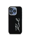 Kup Etui Karl Lagerfeld Silicone Metal Script Logo do Apple iPhone 15 Pro Max czarny - KLD22000 - {ean13} - Sklep Home Screen