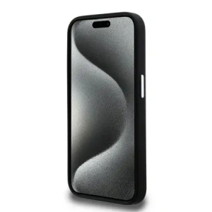 Kup Karl Lagerfeld Silikon Metall Schriftzug Logo Apple iPhone 15 Pro Max schwarz - KLD22000 - {ean13} - Sklep Home Screen