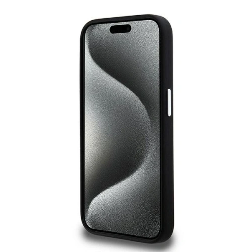 Kup Etui Karl Lagerfeld Silicone Metal Script Logo do Apple iPhone 15 Pro Max czarny - KLD22000 - {ean13} - Sklep Home Screen