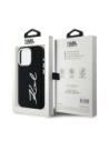 Buy Karl Lagerfeld Silicone Metal Script Logo Apple iPhone 15 Pro Max black - KLD22000 - {ean13} - Home Screen Store Europe