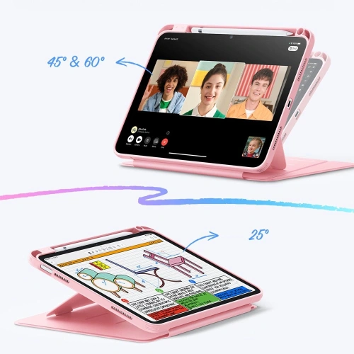 Kup Etui ESR Flip Hybrid Apple iPad 10.9" 2022 (10. generacji) / 11" 2025 (11. generacji) Pink - ESR907 - {ean13} - Sklep Home Screen
