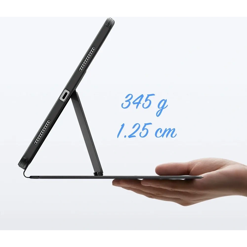 Etui ESR Flip Hybrid Apple iPad Air 10.9 2020/2022 (4. i 5. generacji) / iPad Air 11 2024/2025 (6. i 7. generacji) Black