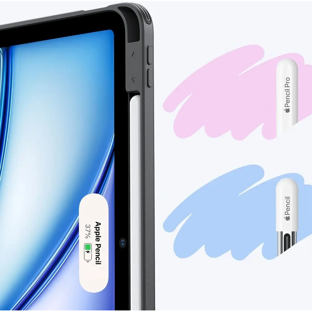 Etui ESR Flip Hybrid Apple iPad Air 10.9 2020/2022 (4. i 5. generacji) / iPad Air 11 2024/2025 (6. i 7. generacji) Black