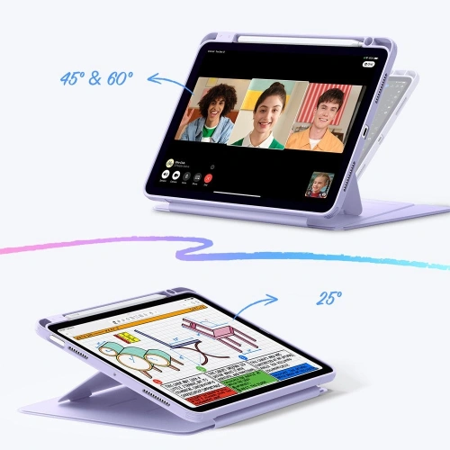 Kup Etui ESR Flip Hybrid Apple iPad Air 10.9 2020/2022 (4. i 5. generacji) / iPad Air 11 2024/2025 (6. i 7. generacji) Purple - ESR910 - {ean13} - Sklep Home Screen